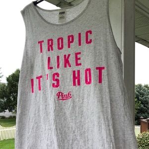 Pink tank top